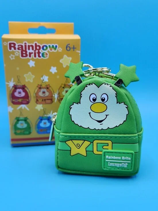 Loungefly Rainbow Brite Rainbow Sprites Green Blind Box Mini-Backpacks Charm NEW - Picture 5 of 10